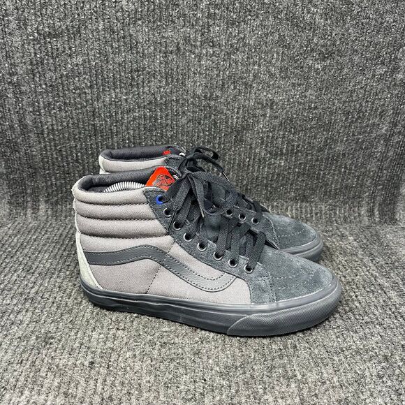 Vans Hedley & Bennett Sk8-Hi Reissue UC Black Grey Suede Shoes Women’s 8 - Picture 1 of 9